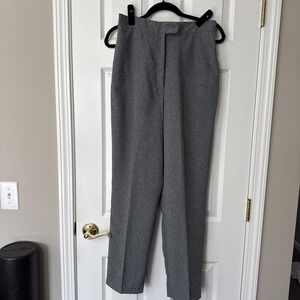 Gray Women Size 12 Pants Zipped Front Elastic Waist